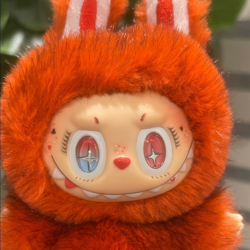 Custom Cute Furry Red Devil Plush Toy - Picture 2 of 7